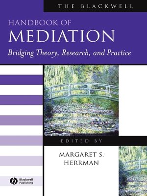 cover image of The Blackwell Handbook of Mediation